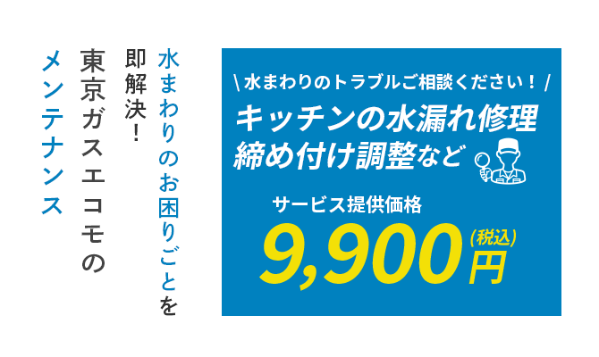 東京ガスエコモのメンテナンス